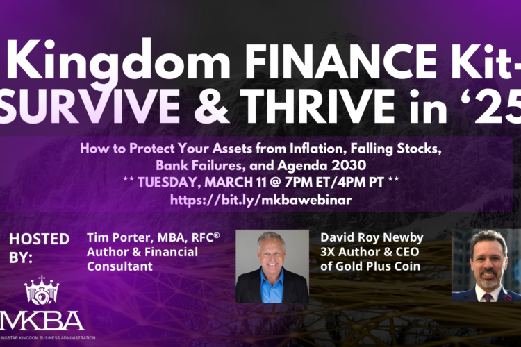 Kingdom Finance Kit – Survive & Thrive in “25!