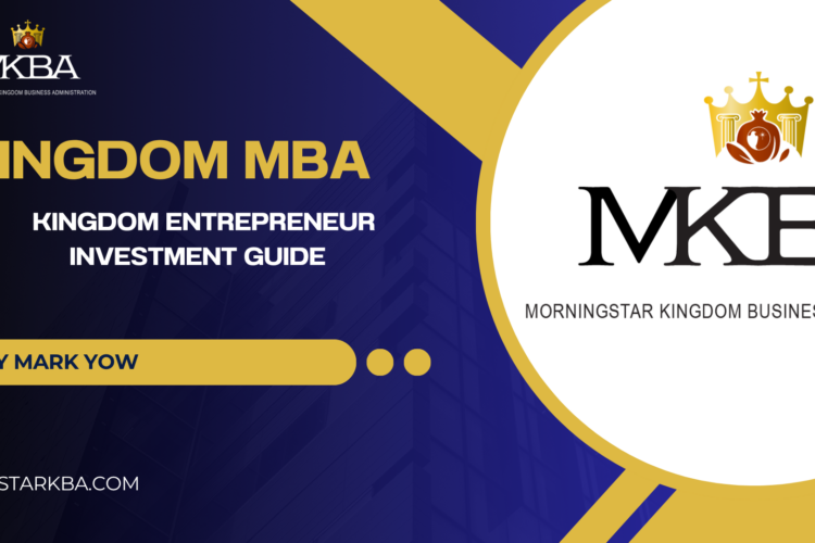Kingdom Entrepreneur Investment Guide